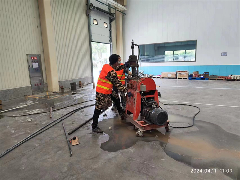 晋城厂房地面下沉塌陷注浆加固施工